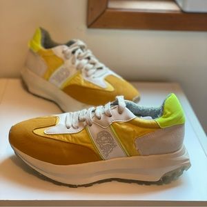 Vaddia Rocco Jogger Sneaker Yellow Cream